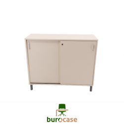 ARMOIRE BASSE PORTES COULISSANTES