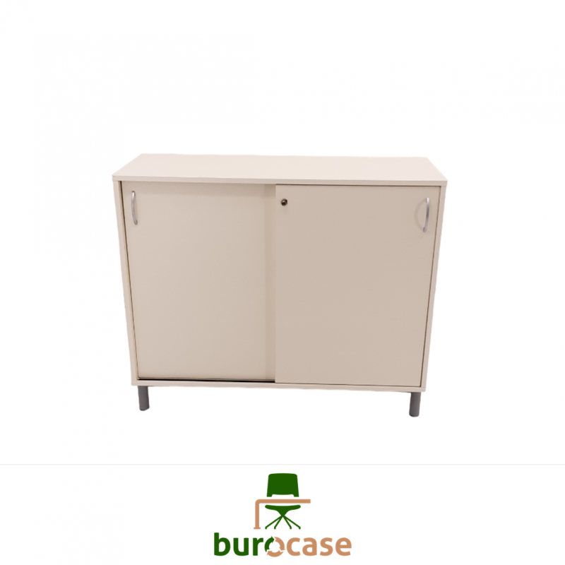 ARMOIRE BASSE PORTES COULISSANTES