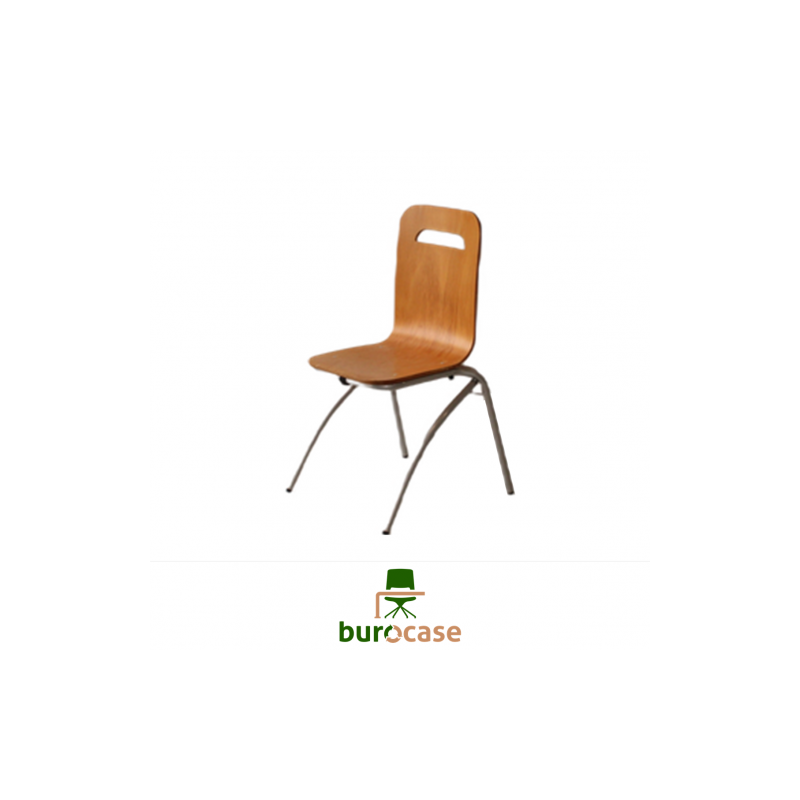 CHAISE COQUE BOIS
