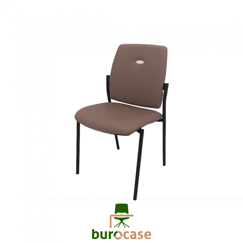 CHAISE VISITEUR SIMILI CUIR - ARTECH DREAM