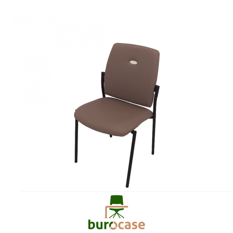 CHAISE VISITEUR SIMILI CUIR - ARTECH DREAM