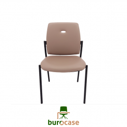 CHAISE VISITEUR SIMILI CUIR - ARTECH DREAM