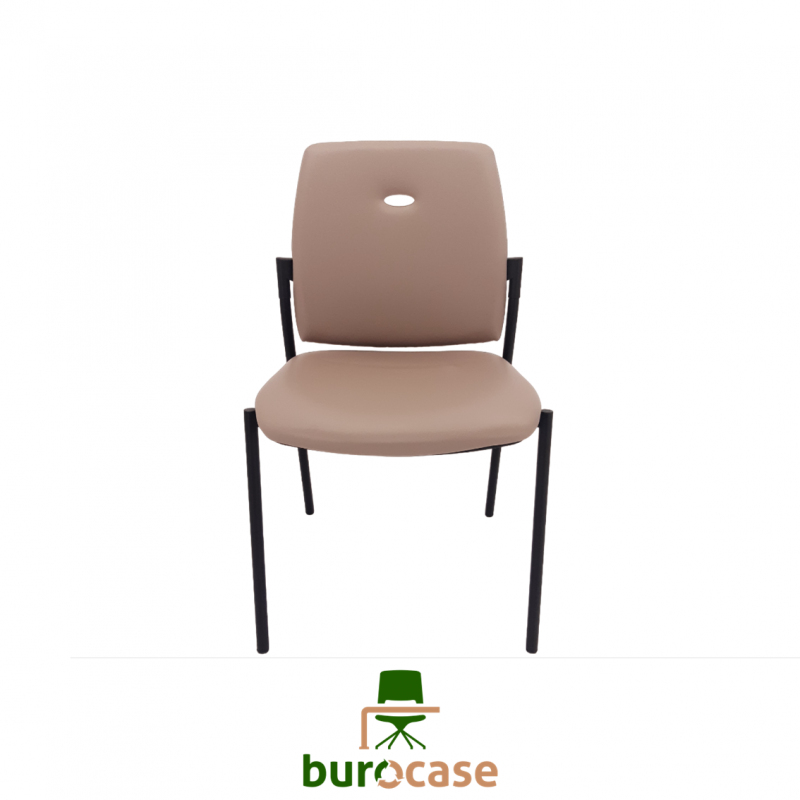 CHAISE VISITEUR SIMILI CUIR - ARTECH DREAM