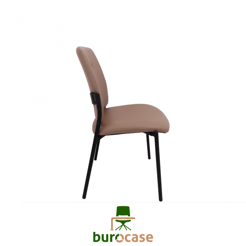 CHAISE VISITEUR SIMILI CUIR - ARTECH DREAM
