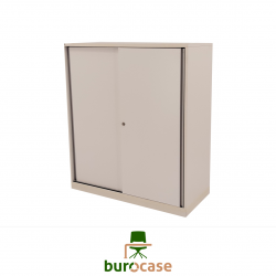 ARMOIRE BASSE PORTES COULISSANTES