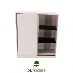 ARMOIRE BASSE PORTES COULISSANTES