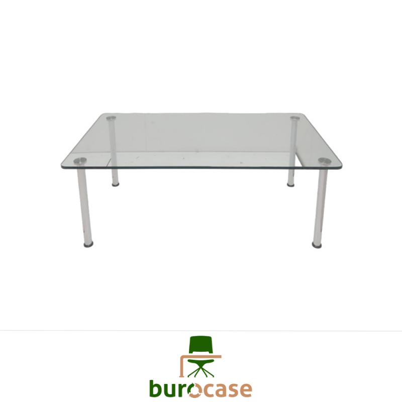 TABLE BASSE EN VERRE