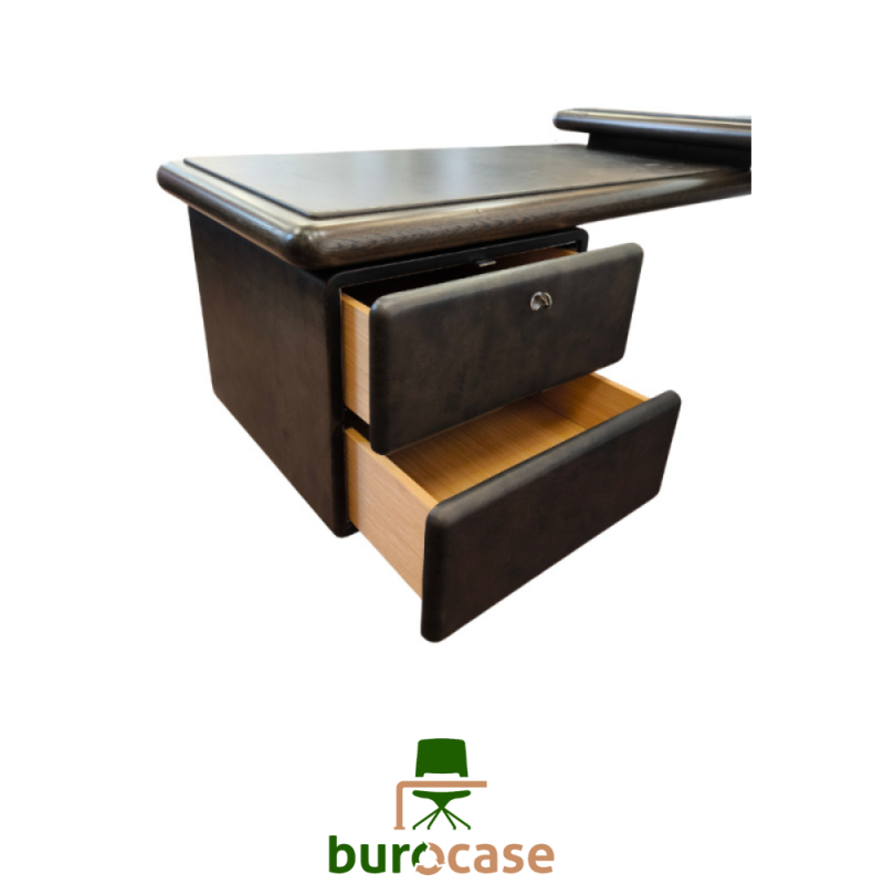 BUREAU DE DIRECTION AVEC RETOUR GAUCHE - WARREN PLATNER