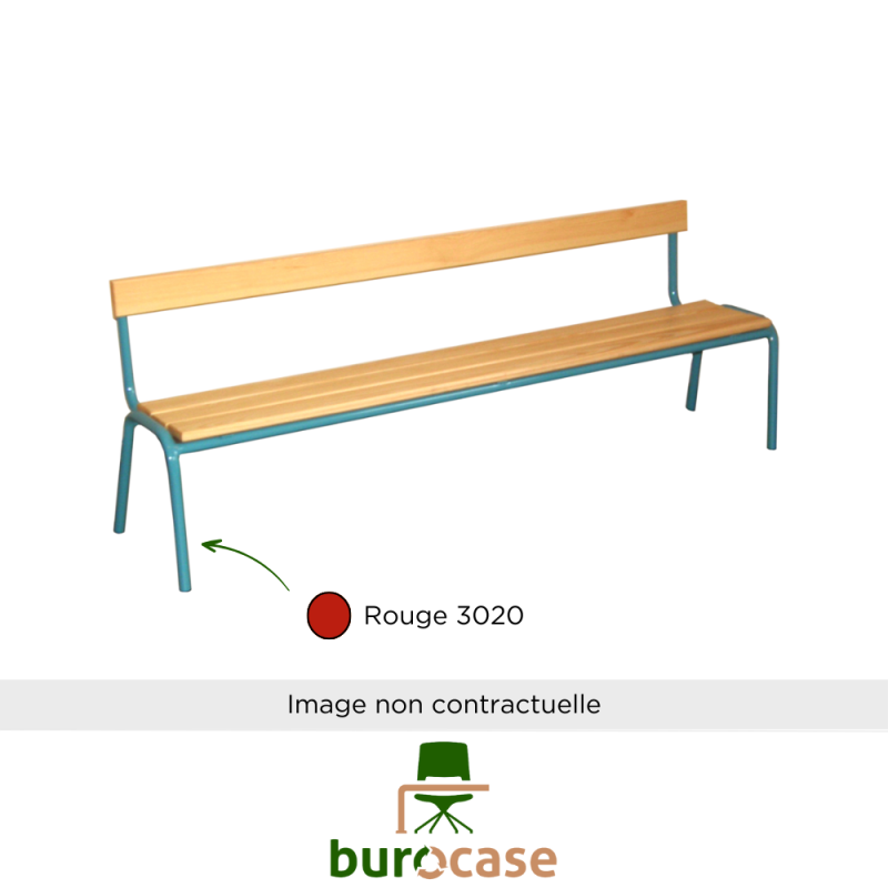 BANC AVEC DOSSIER - ADÈLE