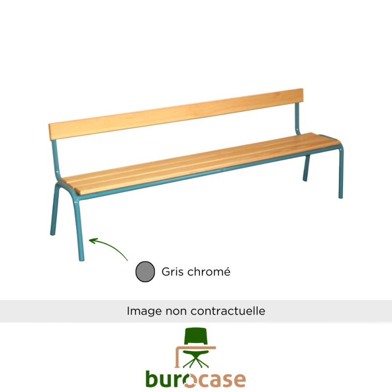 BANC AVEC DOSSIER - ADÈLE