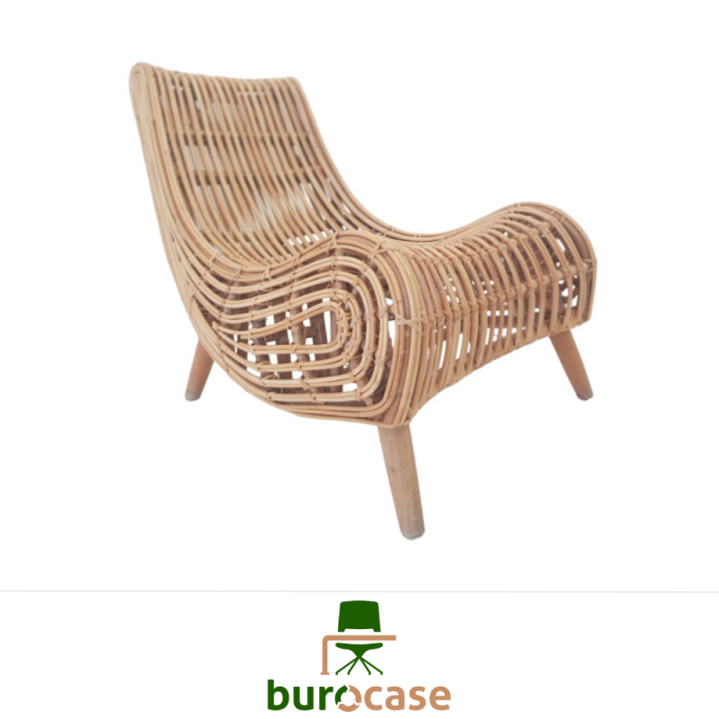 FAUTEUIL D'ACCUEIL EN ROTIN