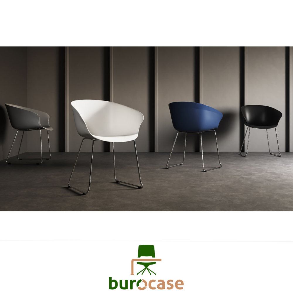 LOT DE 4 FAUTEUILS - HOP