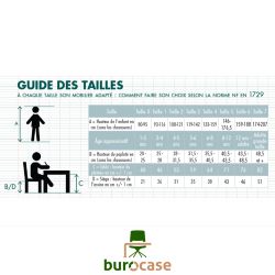 CHAISE SCOLAIRE - TAILLE 3 