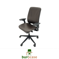 FAUTEUIL DE BUREAU ERGONOMIQUE EN CUIR