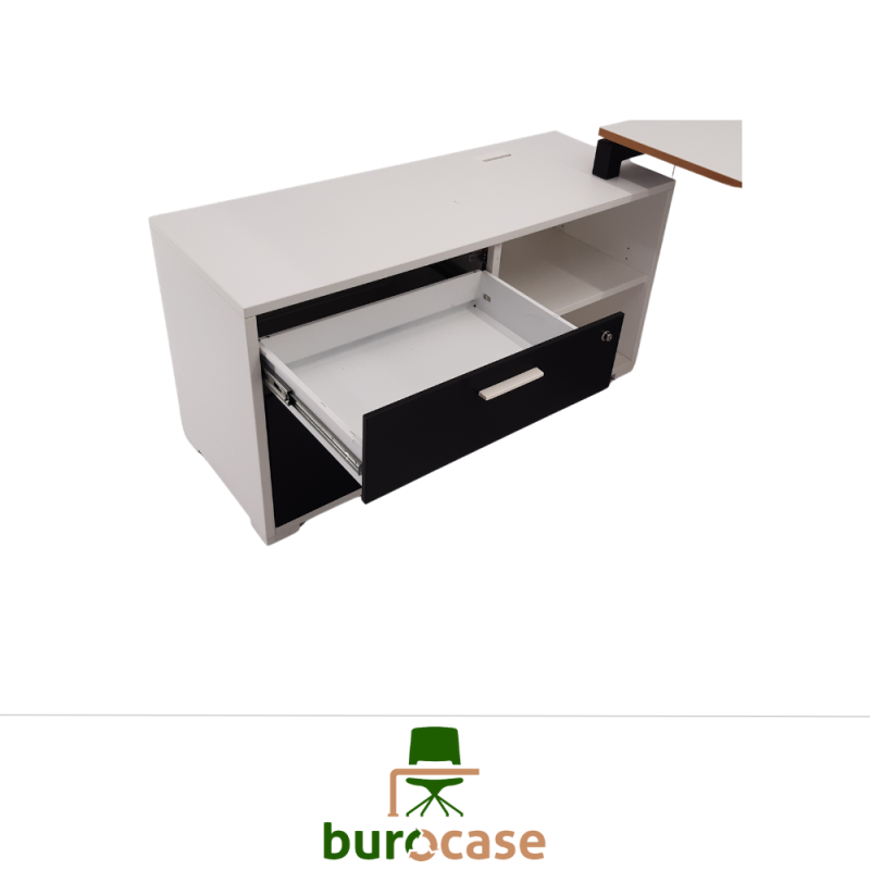 BUREAU DROIT AVEC CRÉDENCE