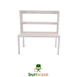 TABLE DE TRAVAIL AVEC RÉHAUSSE