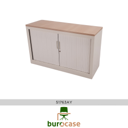 ARMOIRE CRÉDENCE À RIDEAUX
