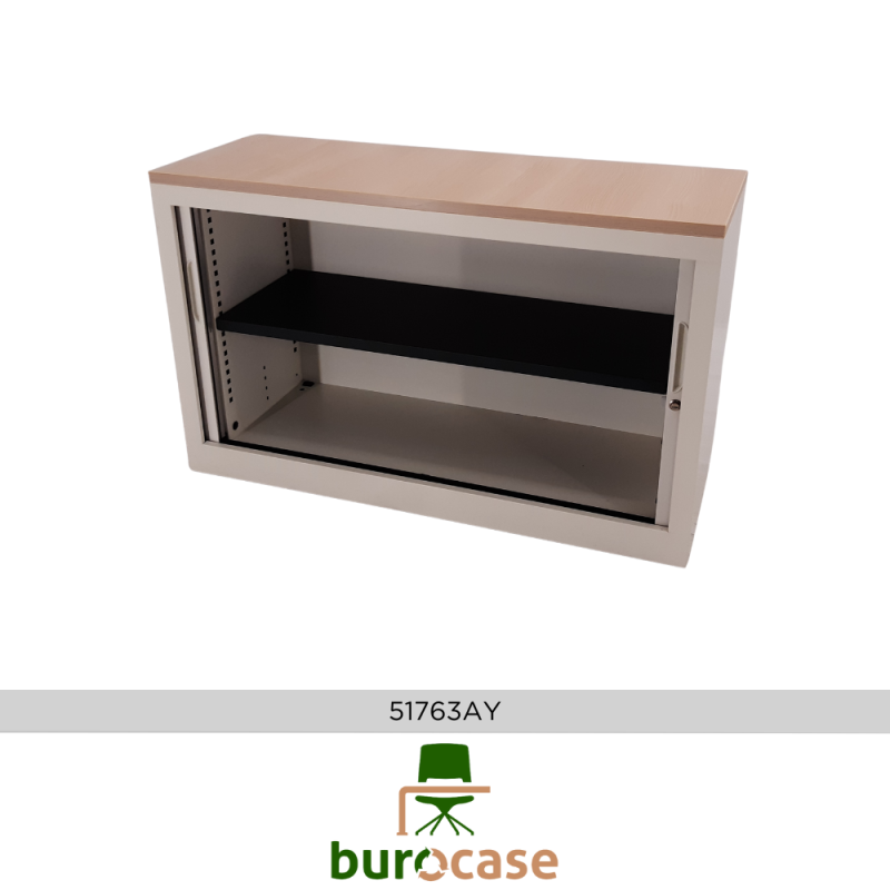 ARMOIRE CRÉDENCE À RIDEAUX