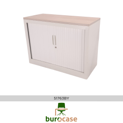 ARMOIRE CRÉDENCE À RIDEAUX