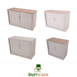 ARMOIRE CRÉDENCE À RIDEAUX
