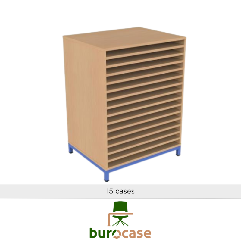 MEUBLE À DESSIN - 15 CASES