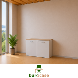ARMOIRE BASSE PORTES BATTANTES