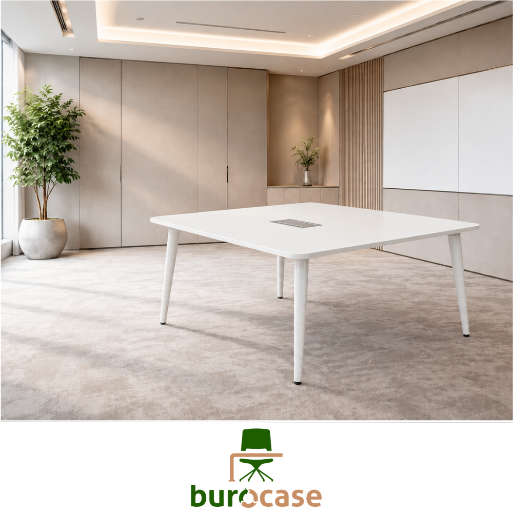 TABLE DE RÉUNION TRAPÈZE -...