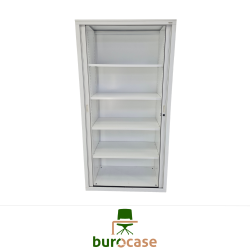 ARMOIRE HAUTE À RIDEAUX