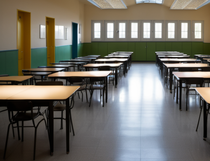 Table cantine scolaire et table réfectoire