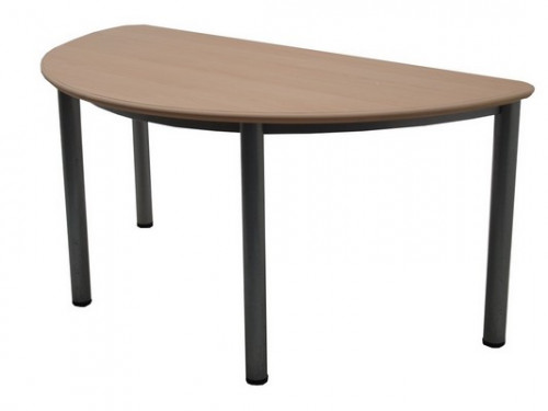 TABLE 4 PIEDS DEMI-ROND - 160X80
