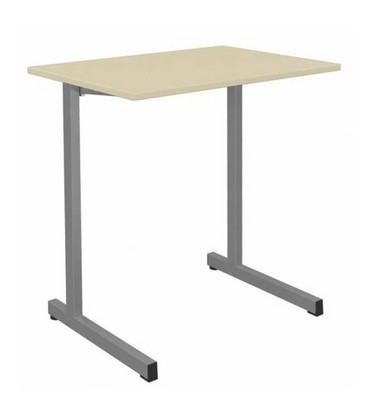 - TABLE SCOLAIRE GANGE 70x50 - FIXE - TAILLE 4 / TAILLE 5